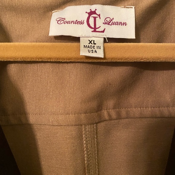 Countess Luann zipper front jacket, size XL - Picture 6 of 6